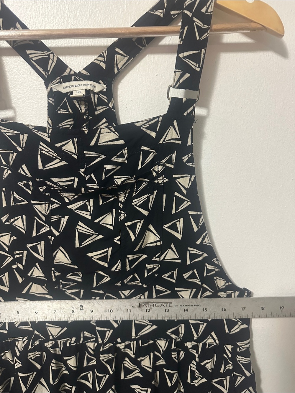 American Eagle Geometric Triangle Jumper Mini Dress - Picture 2 of 6